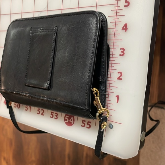 Small Black Purse with Crossbody Strap - Picture 4 of 9